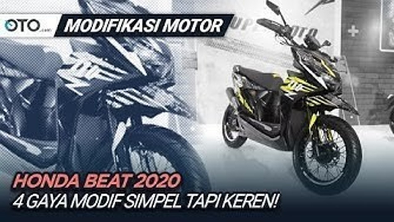 Streaming Honda Beat 2020 Modifikasi Motor 4 Tema Inspiratif OTOcom Vidiocom