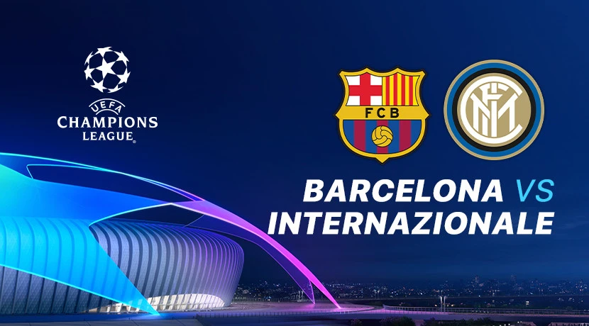 Barcelona vs Inter Milan, Liga Champions