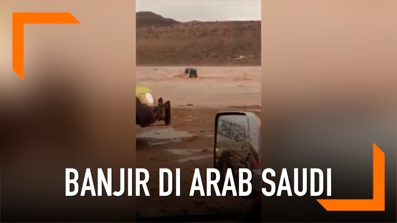 Streaming 12 Orang Tewas dalam Banjir di Arab Saudi  Vidio.com