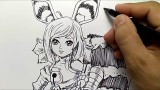 Streaming Hebat Menggambar Huruf A Jadi Hero Aurora Mobile Legend How To Draw Mobile Legend Hero Aurora Vidio