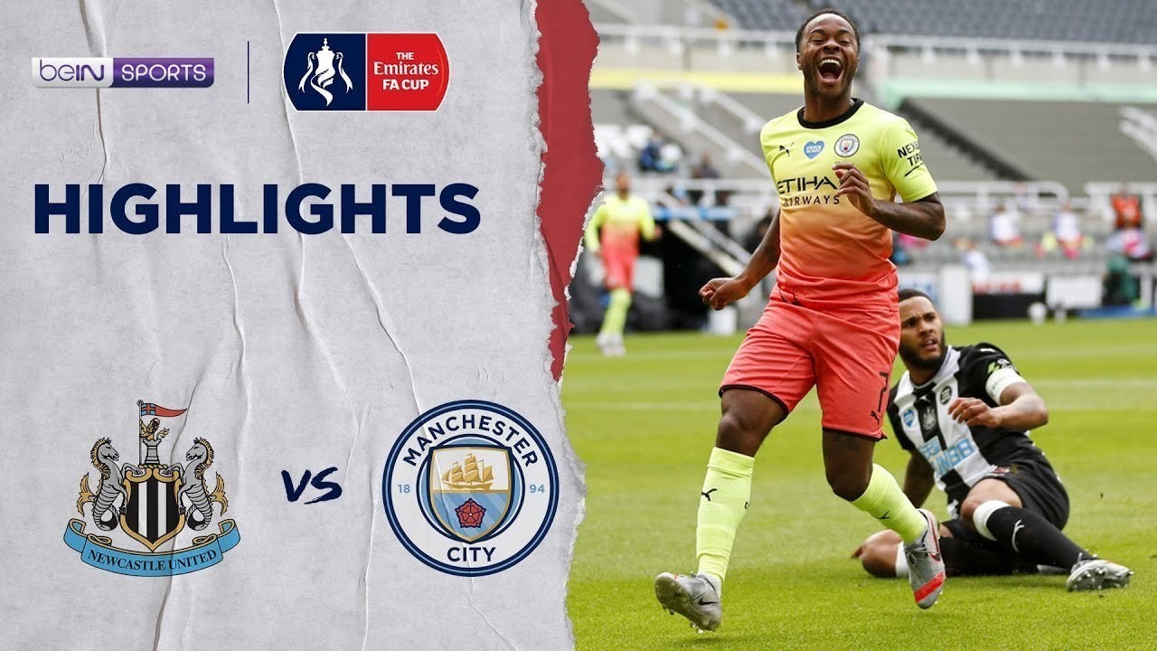 Streaming Match Highlight New Castle 0 Vs 2 Manchester City The Emirates Fa Cup 2020 Vidio Com