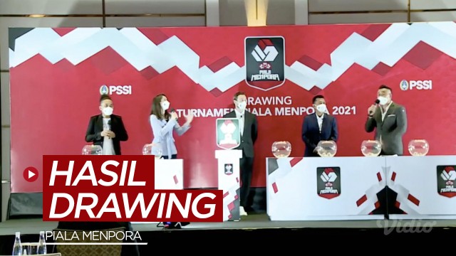 Hasil Drawing Piala Menpora Persija Jakarta Masuk Grup B Persib Bandung Di Grup D Vidio