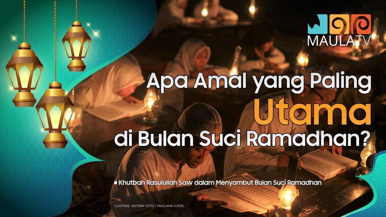 Streaming Khutbah Rasulullah Saw Dalam Menyambut Bulan Suci Ramadhan Vidio