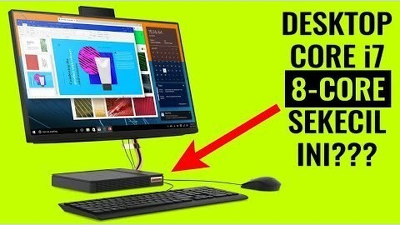 Streaming Kencang Hemat Ruang Dan Canggih Review Lenovo Ideacentre A540 Indonesia Vidio Com
