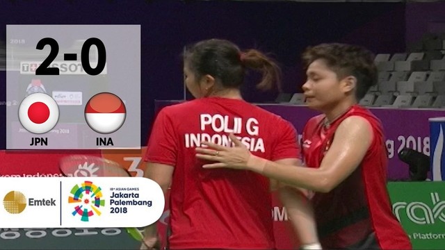 Streaming JPN vs INA - Badminton Beregu Putri: Full ...