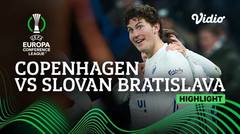 Highlight - Copenhagen vs Slovan Bratislava | UEFA Europa Conference League 2021/2022