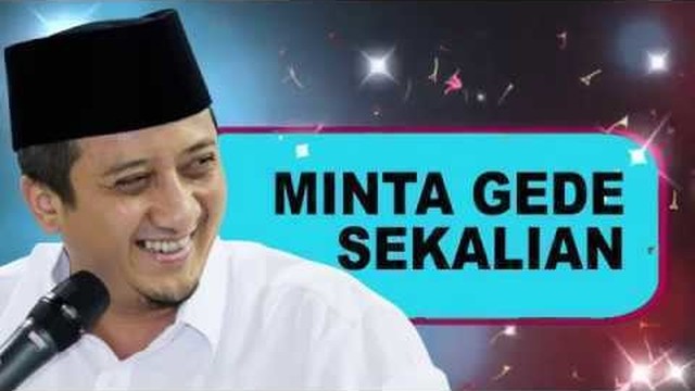 Streaming Minta Gede Sekalian Ustadz Yusuf Mansur Vidio