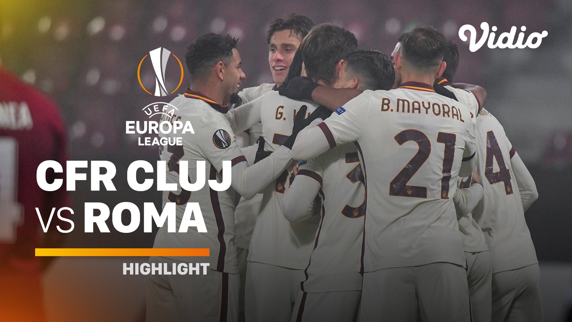 Streaming Highlight Cfr Cluj Vs As Roma I Uefa Europa League 2020 2021 Vidio Com