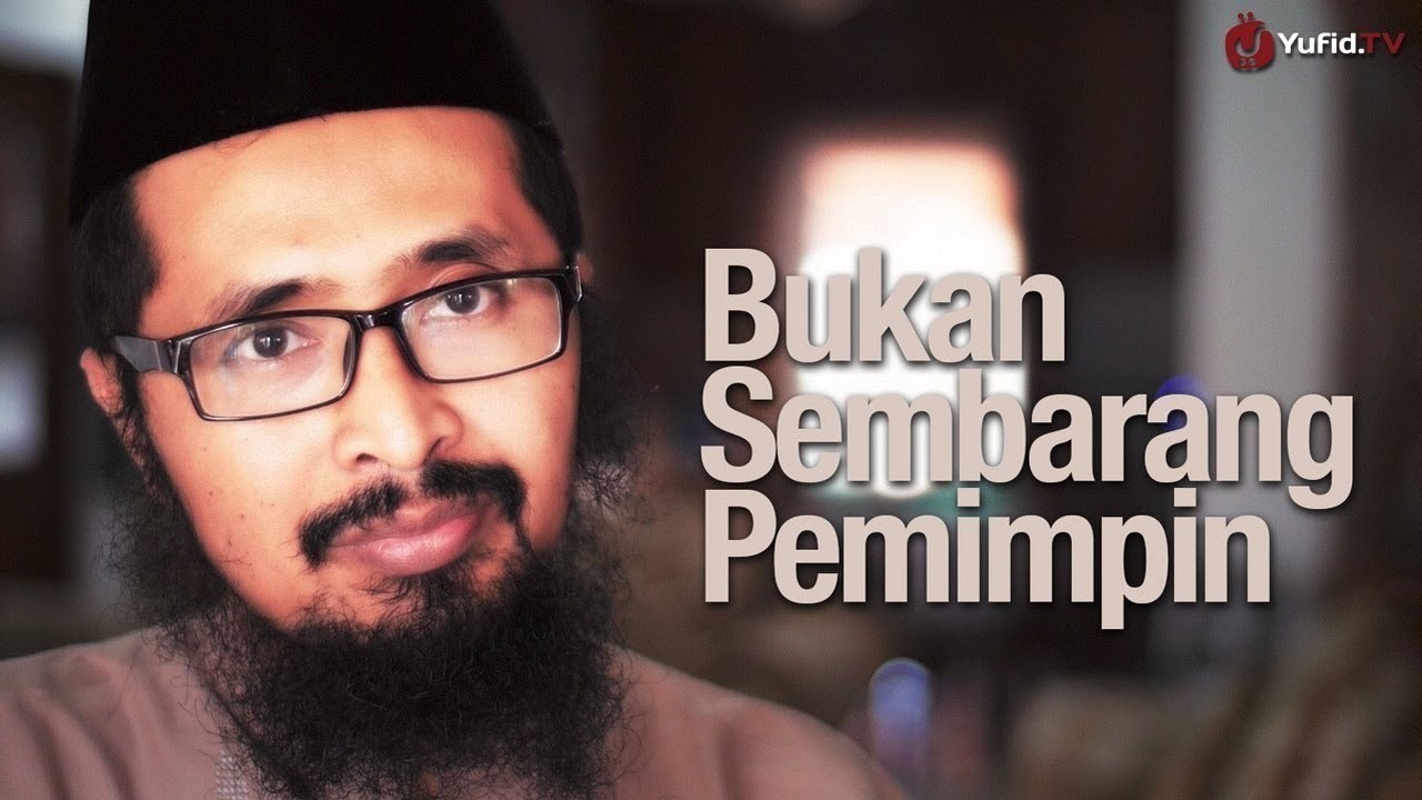 Streaming Inspirasi Muslim- Bukan Sembarang Pemimpin - Ustadz Dr