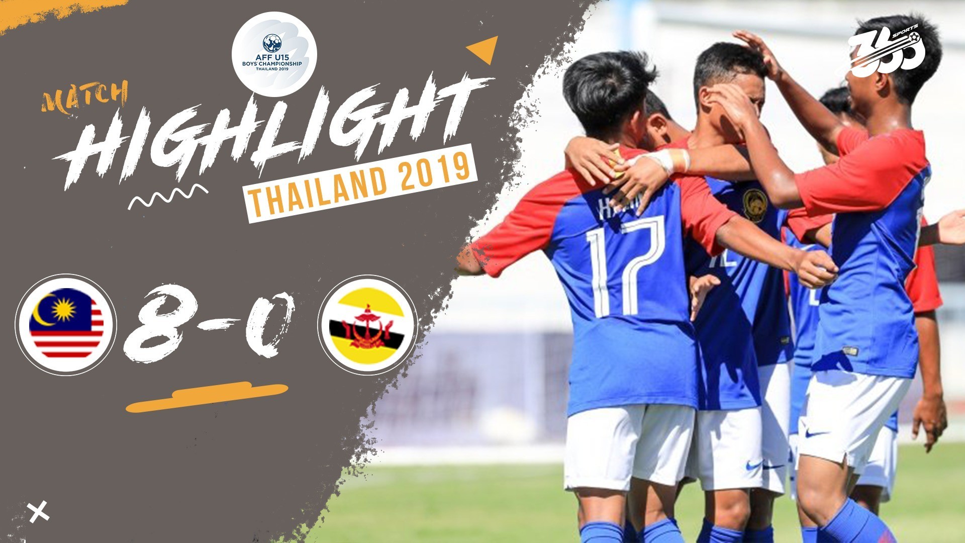 Streaming Full Highlight Malaysia 8 Vs 0 Brunei Darussalam Piala Aff U 15 2019 Vidio