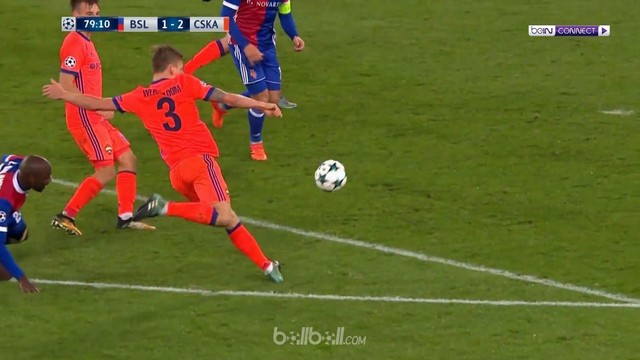basel 1 2 cska moskwa liga champions highlight pertandingan dan gol gol