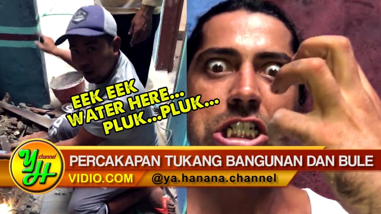 Streaming Viral, Percakapan Lucu Tukang Bangunan dan Bule ...