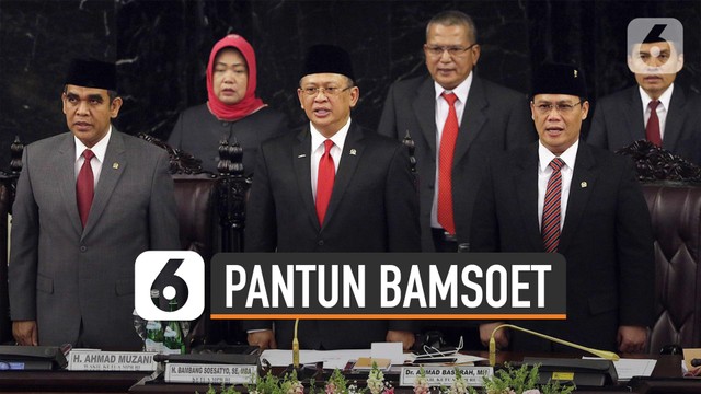 Pantun Bambang Soesatyo untuk Prabowo di Pelantikan ...