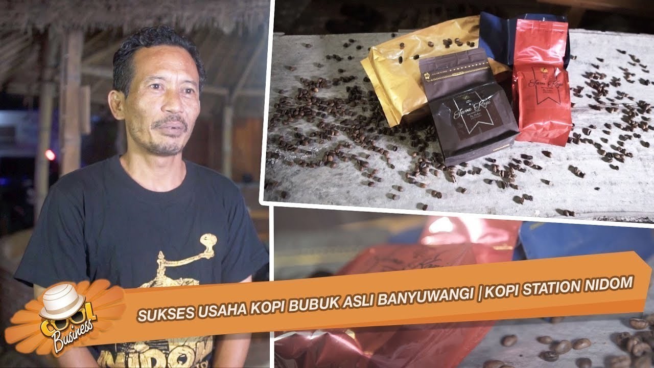Streaming Sukses Usaha Kopi Bubuk Asli Banyuwangi | KOPI  