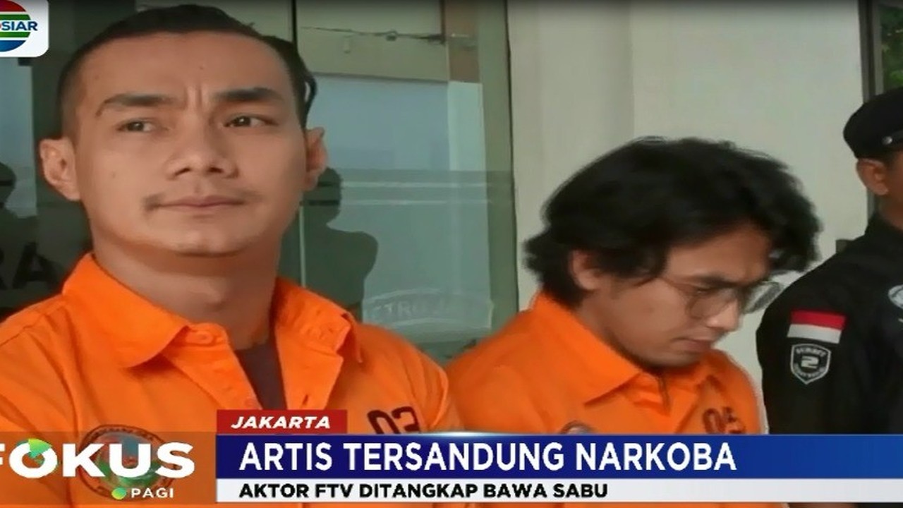 Streaming Artis FTV Agung Saga Dapatkan Sabu Seharga Rp 1,1 Juta - Fokus Pagi - Vidio.com