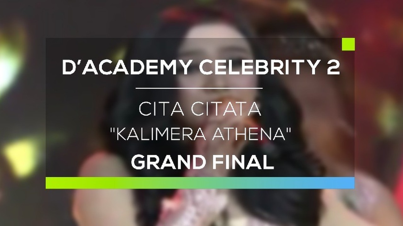 Streaming Cita Citata - Kalimera Athena (D'Academy Celebrity 2 Grand