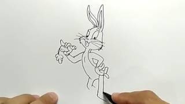 Cara Menggambar Kelinci Buck Bunny