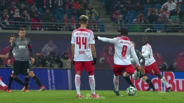 Leipzig 2-0 Augsburg | Liga Jerman | Highlight ...