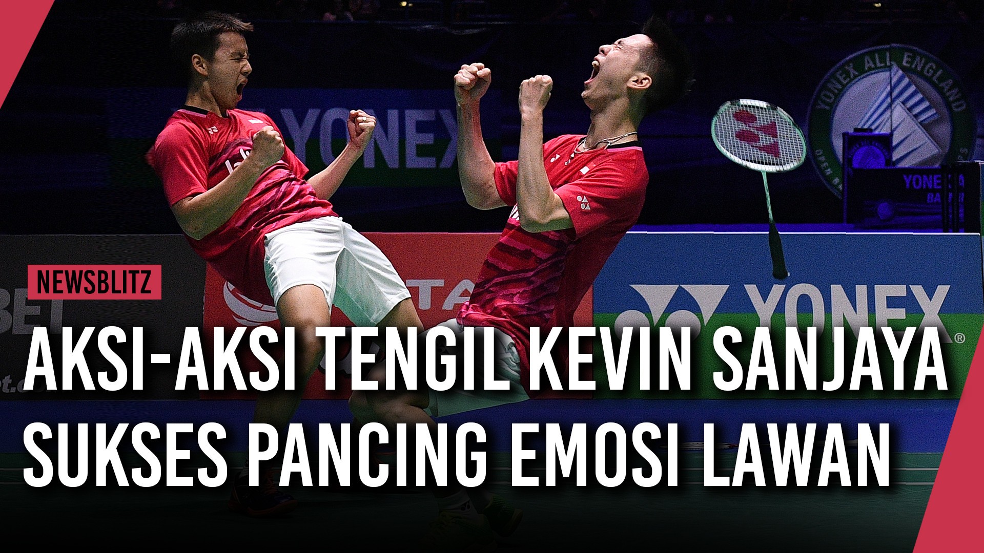 Streaming Aksi Aksi Tengil Kevin Sanjaya Yang Sukses Pancing Emosi Lawan Vidio