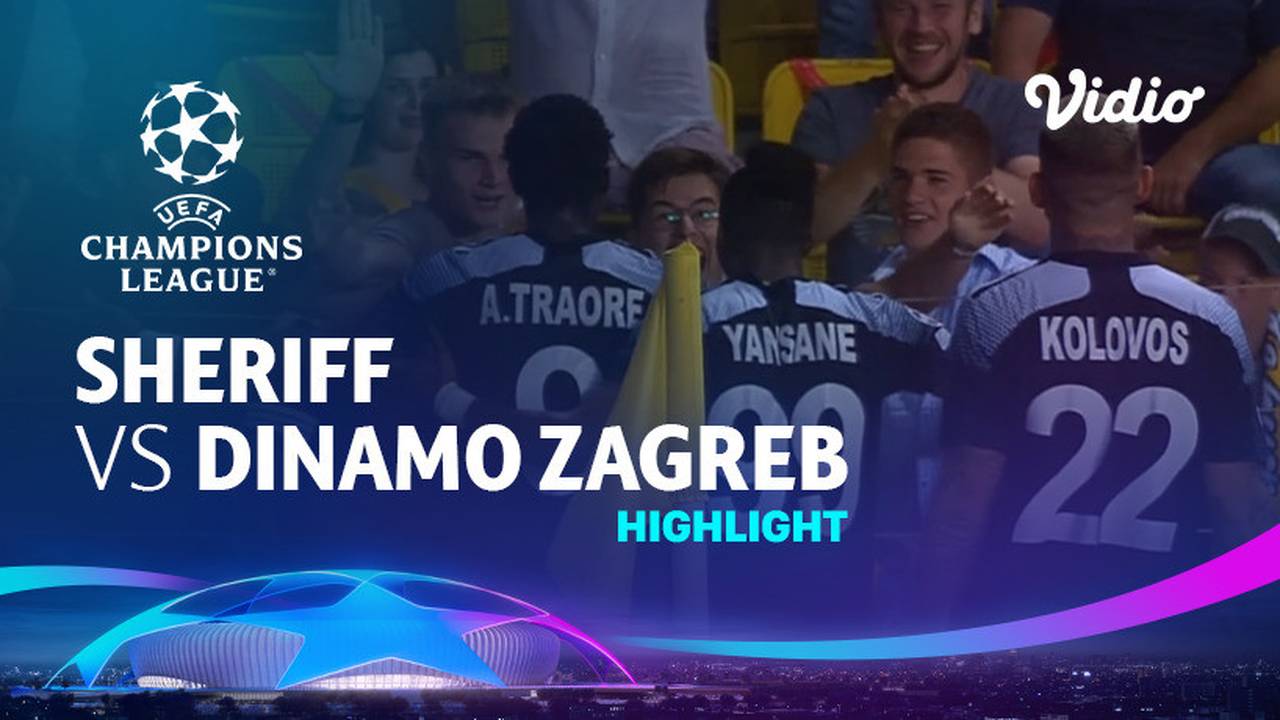 Streaming Highlight Sheriff vs Dinamo Zagreb I UEFA Champions League