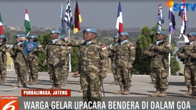 Streaming Pasukan Garuda Unifil Kibarkan Bendera Merah ...