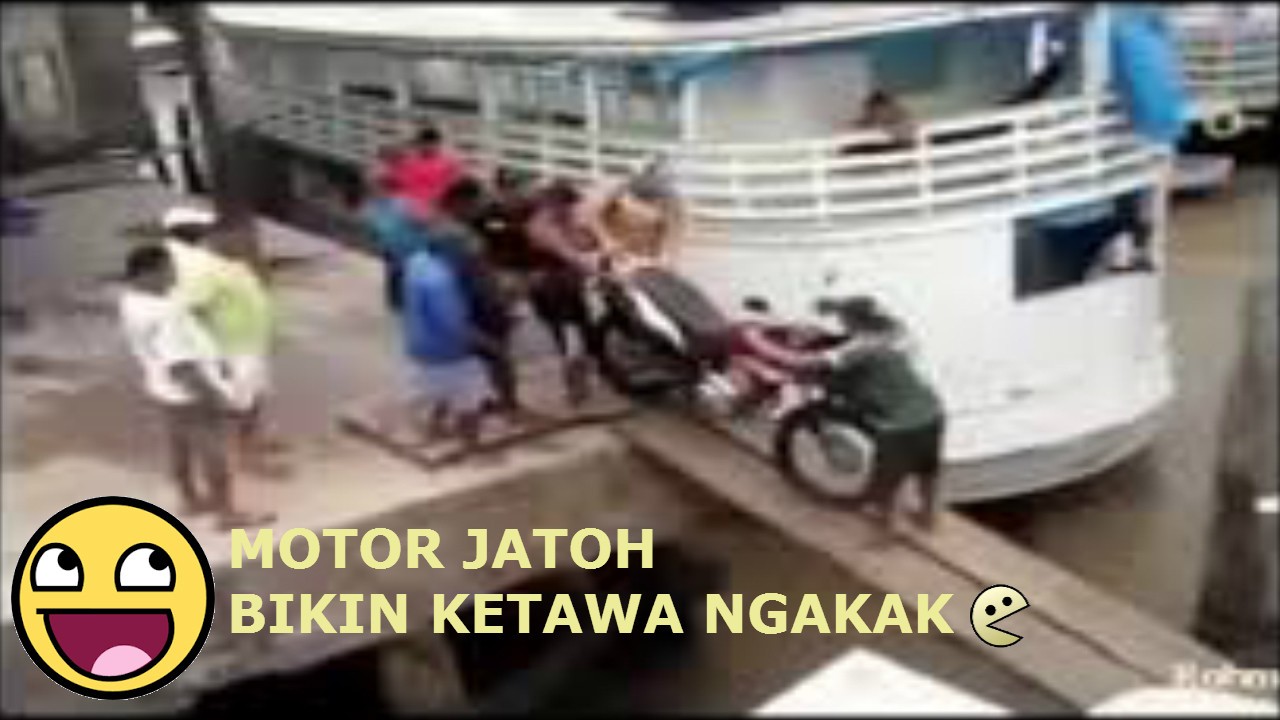 Funny Video Lucu Motor Jatoh Bikin Ketawa Ngakak Vidio Lucu