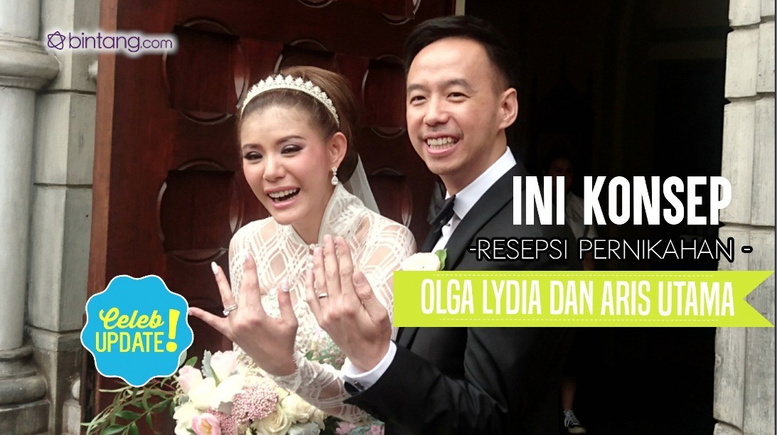 Ini Konsep Resepsi Pernikahan Olga Lydia Dan Aris Utama Vidio Com