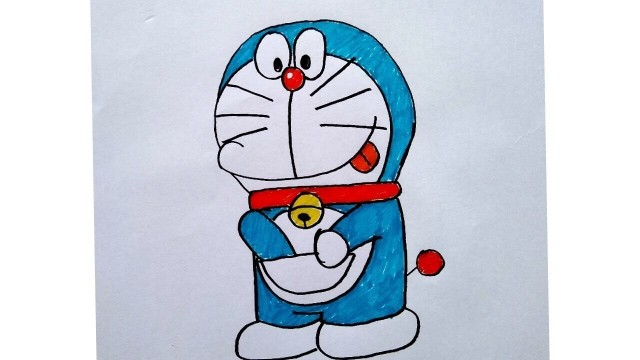  menggambar Doraemon  Vidio com
