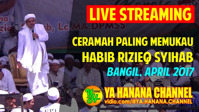 Streaming Full Ceramah Habib Rizieq Di Bangil 12 April 2017 Vidio