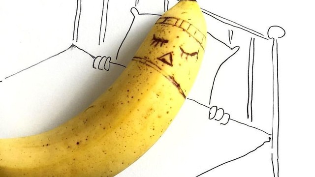 Gambar Lucu Makanan Pisang - Gambar Kodok HD