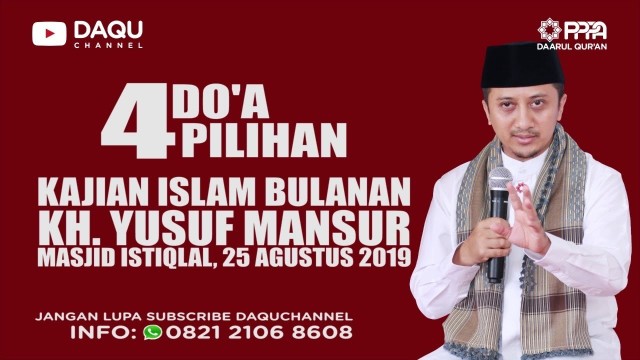 Streaming 4 Doa Pilihan Ustadz Yusuf Mansur Vidio