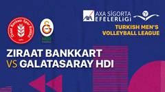 Full Match | Ziraat Bankkart vs Galatasaray HDI Sigorta | Men's Turkish League