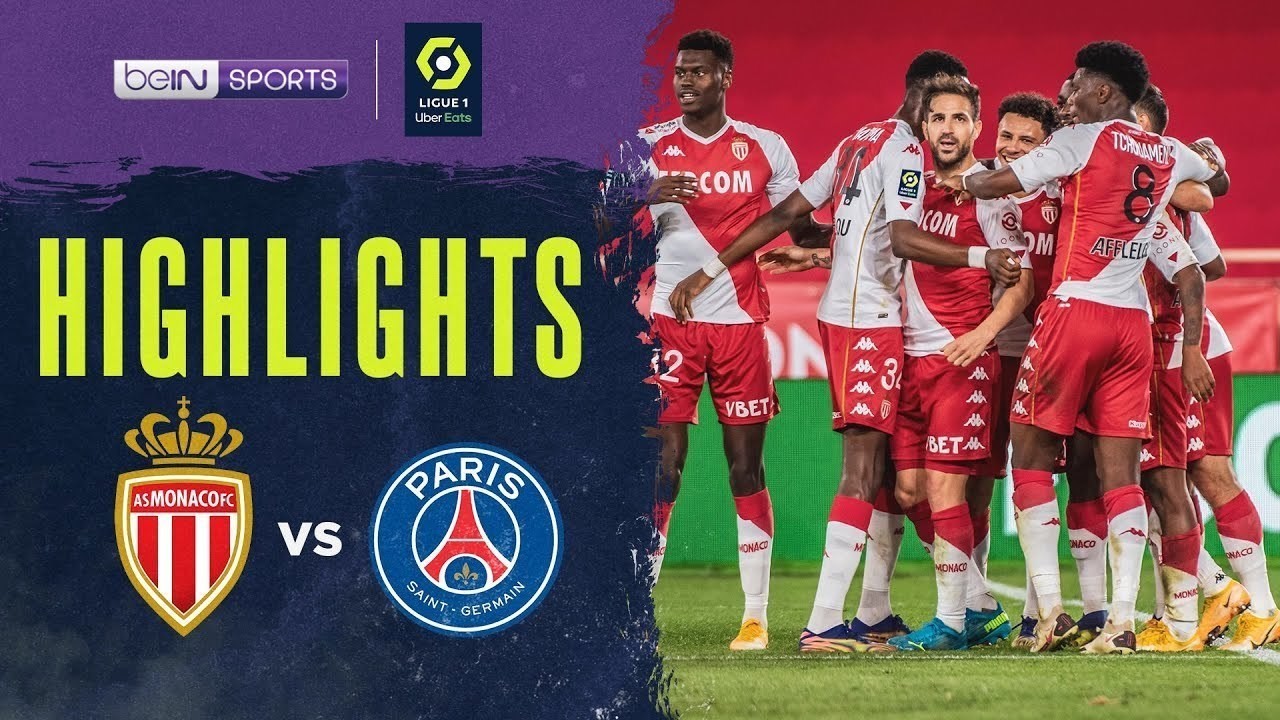Streaming Match Highlight | Monaco 3 vs 2 PSG | Ligue 1 ...