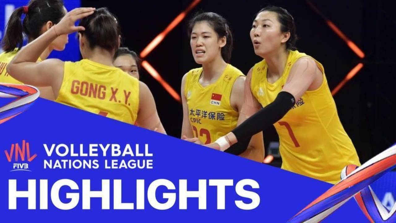 Streaming Match Highlight VNL WOMEN'S China 3 VS 0 Netherlands