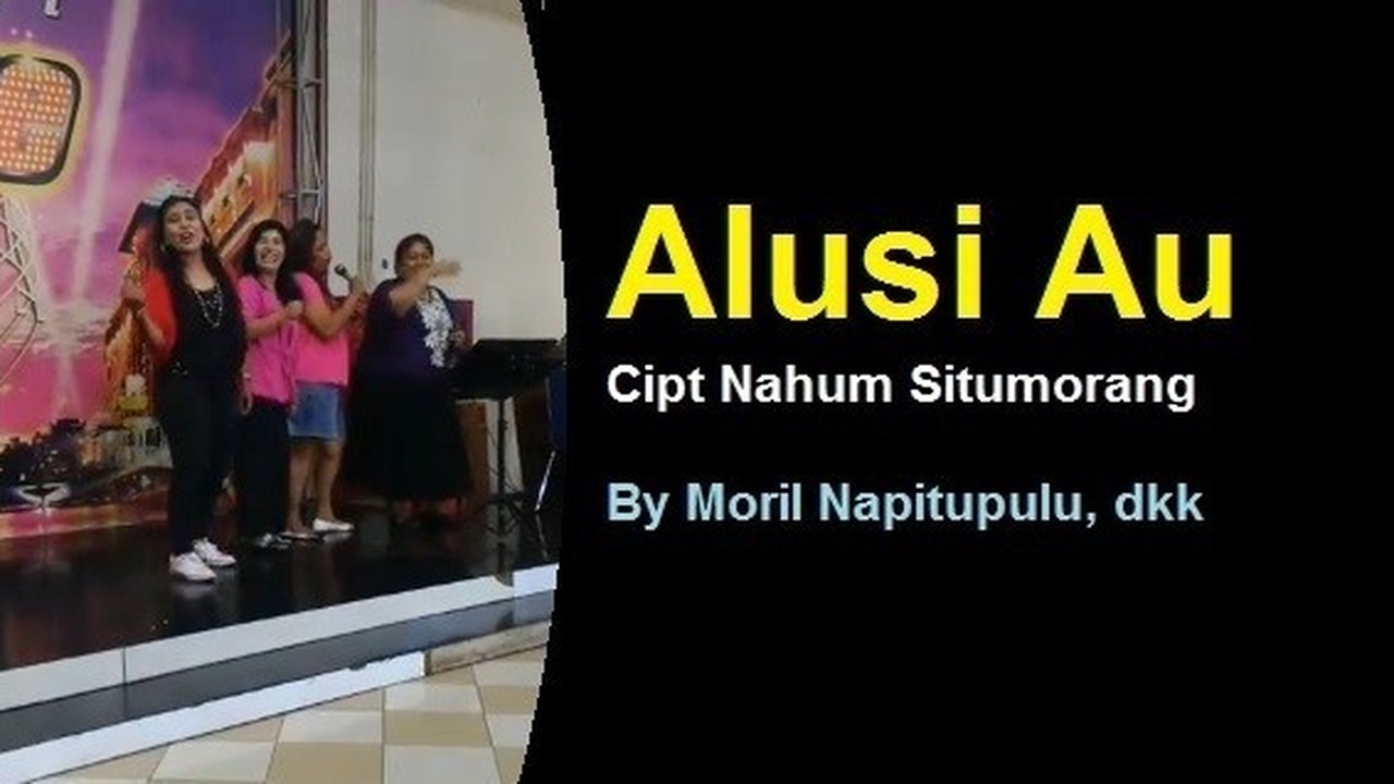 Streaming Lagu Batak Alusi Au Cipt Nahum Situmorang By Moril Napitupulu