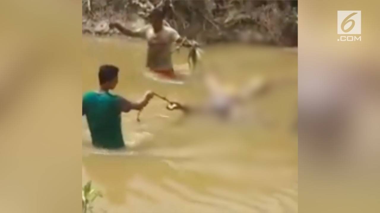 Ditemukan Mayat Gadis Hamil Besar Mengapung di Sungai - Liputan6.com