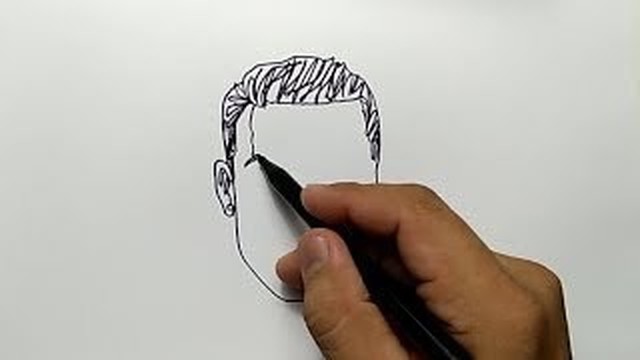 Sketsa Wajah Pria : Kumpulan Mewarnai Gambar Sketsa Rambut Pria ...