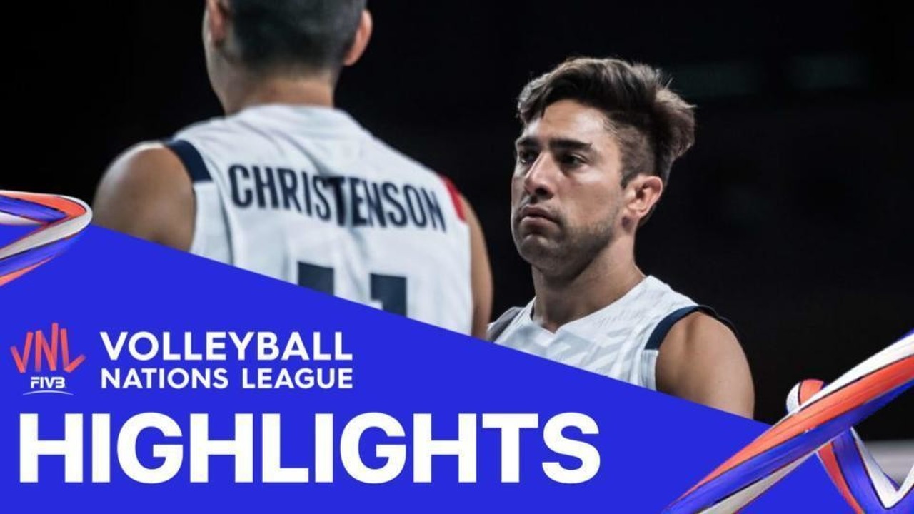 Streaming Match Highlight | VNL MEN'S - Italy 0 vs 3 USA ...