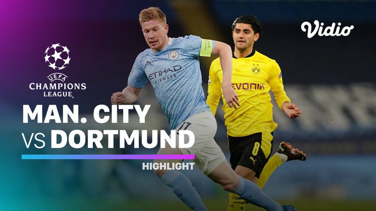 Streaming Highlight - Manchester City vs Dortmund I UEFA Champions