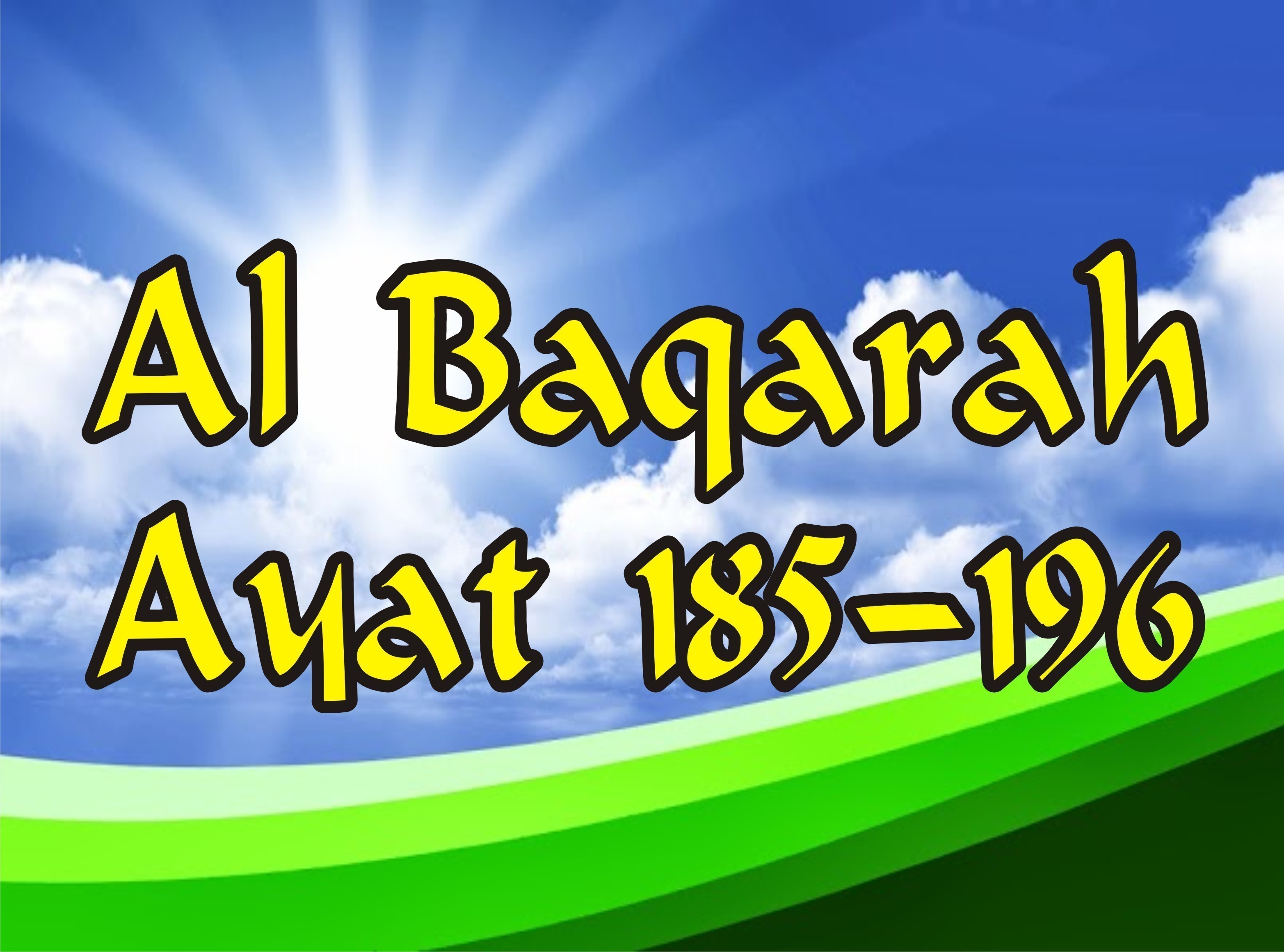 Surat Al Baqarah Ayat 183 / Surat Al Baqarah Ayat 153 Beserta Artinya