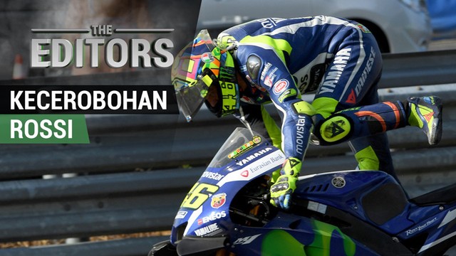 Streaming Kecerobohan Valentino Rossi Pada Motogp 2017 Vidio Com
