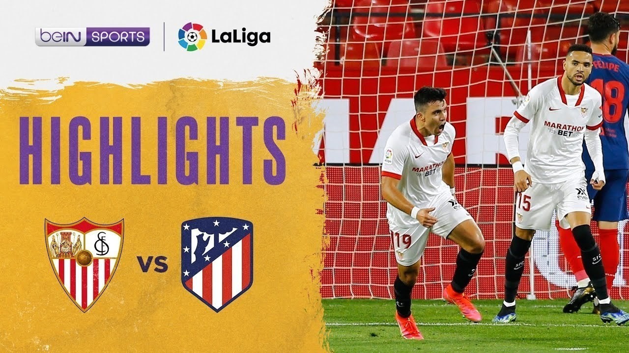 Streaming Match Highlights Sevilla 1 vs 0 Atletico Madrid La Liga Santander 2021 Vidio