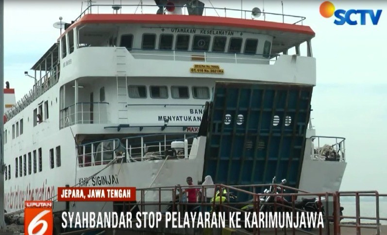 Otoritas Pelayaran Jepara Karimunjawa Ditutup Karena
