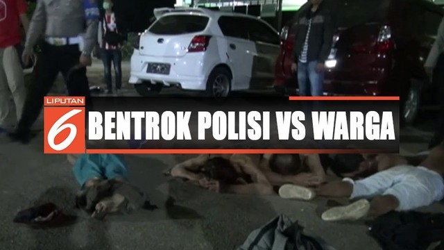 Streaming Warga Serang Polisi Di Empat Lawang Puluhan Orang Ditangkap Liputan 6 Pagi Vidio Com