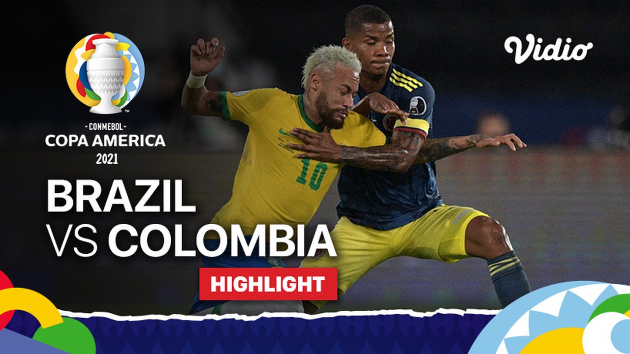 Streaming Highlight | Brazil 0 vs 1 Colombia | Copa ...