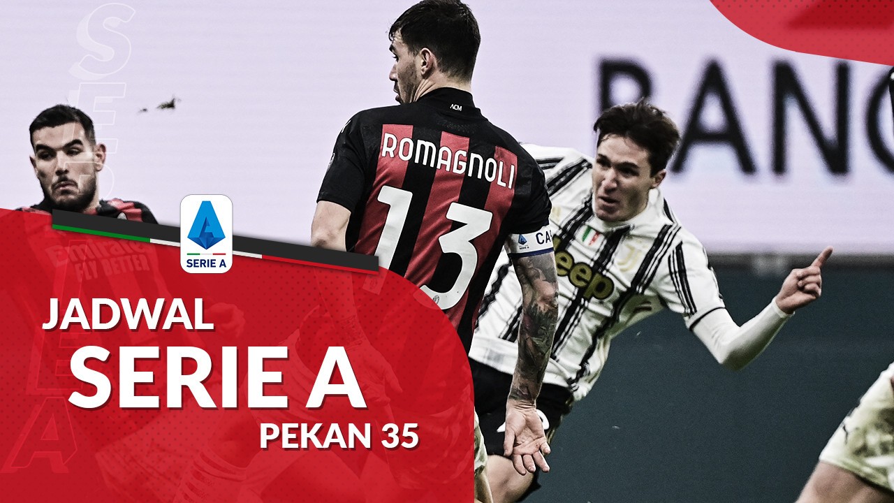 Streaming Jadwal Liga Italia Pekan 34, AC Milan Tantang ...