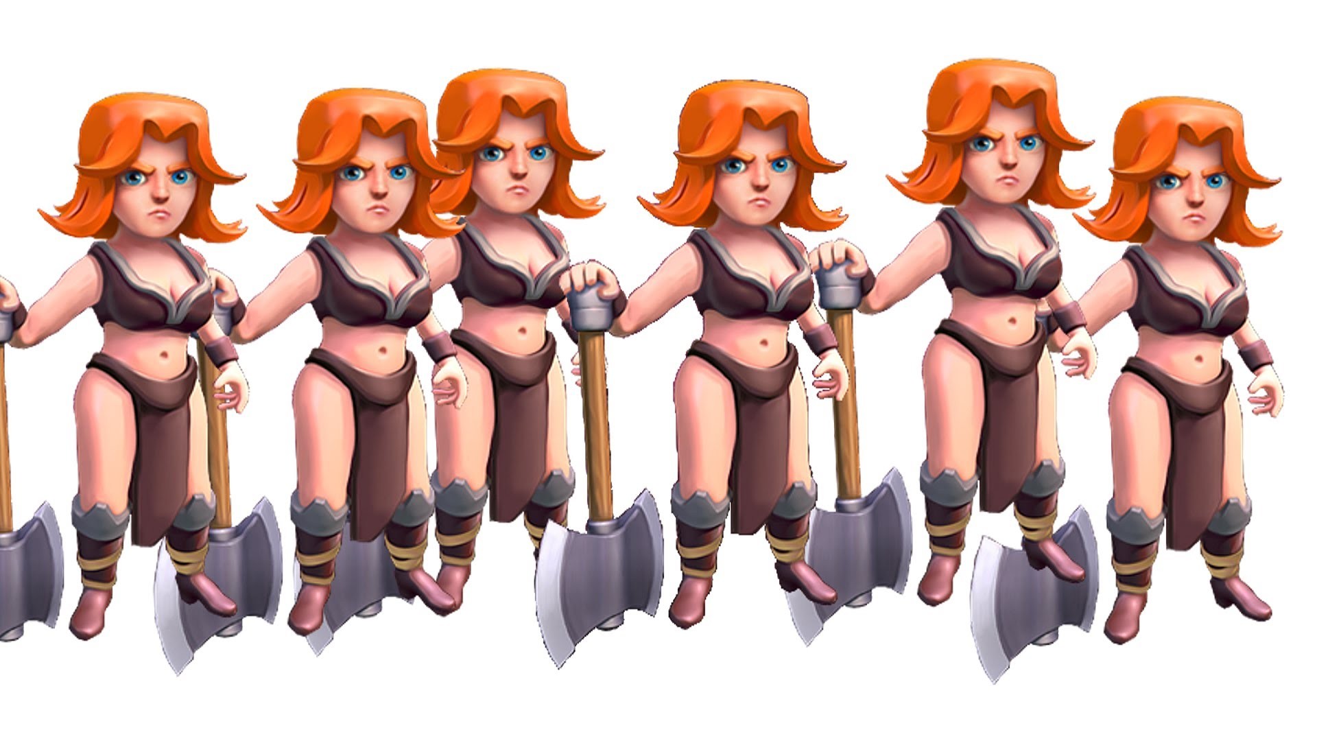 Clash Of Clans The Valkyrie.