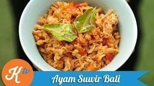  Resep Ayam Suwir Bali Balinese Shredded Chicken Recipe 