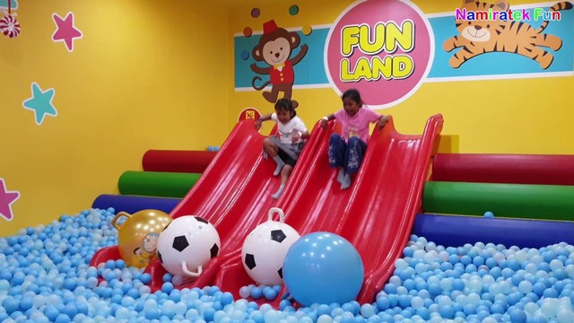 Anak bermain Mainan Anak Main Perosotan Mandi Bola Baru ...