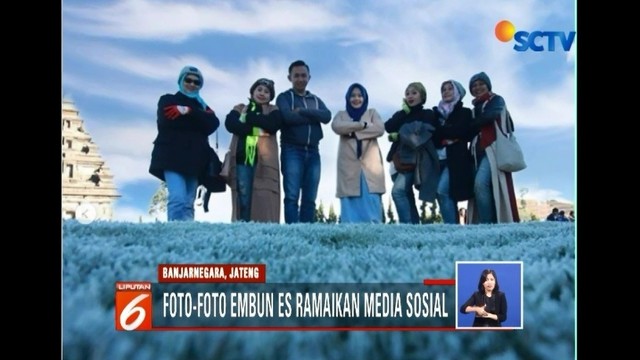 Tak Kalah Indah Dari Luar Negeri Wisatawan Berburu Foto Embun Es Di Dieng Liputan6 Siang